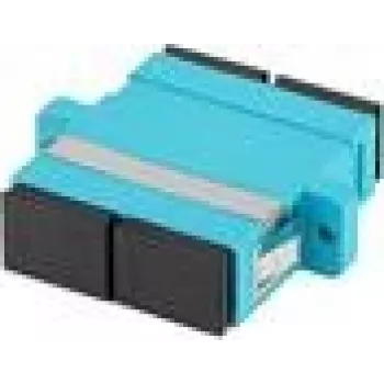 Adaptador de fibra ótica LANBERG MM SC/UPC DX OM3