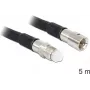 Cabo coaxial DeLOCK 88668 5 m FME preto