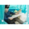Balanço de ninho com tenda Pirate 90 (turquesa)