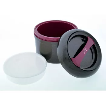 Lancheira JATA 942 2 L preto lilás