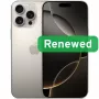 Grade B | Apple iPhone 16 Pro | 6,3 polegadas OLED | 5G | 256 GB | Natural Titanium | iOS | Apple Renew