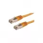 ROLINE Cabo de patch S/FTP-(PiMF) Cat.6, laranja 1,5m (21.15.0821)