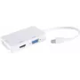 Adaptador shiverpeaks ®-BASIC-S--Mini DisplayPort macho para HDMI/DVI/VGA fêmea, branco (BS10-01015)