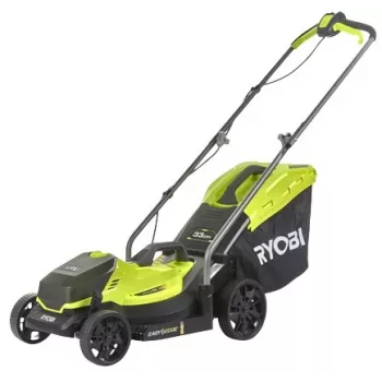 Corta-relvas Ryobi RLM18X33B40 empurrar a bateria preto, verde