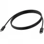 Cabo USB Vision TC-USBCFF/BL USB 3.2 Gen 1 USB-C preto