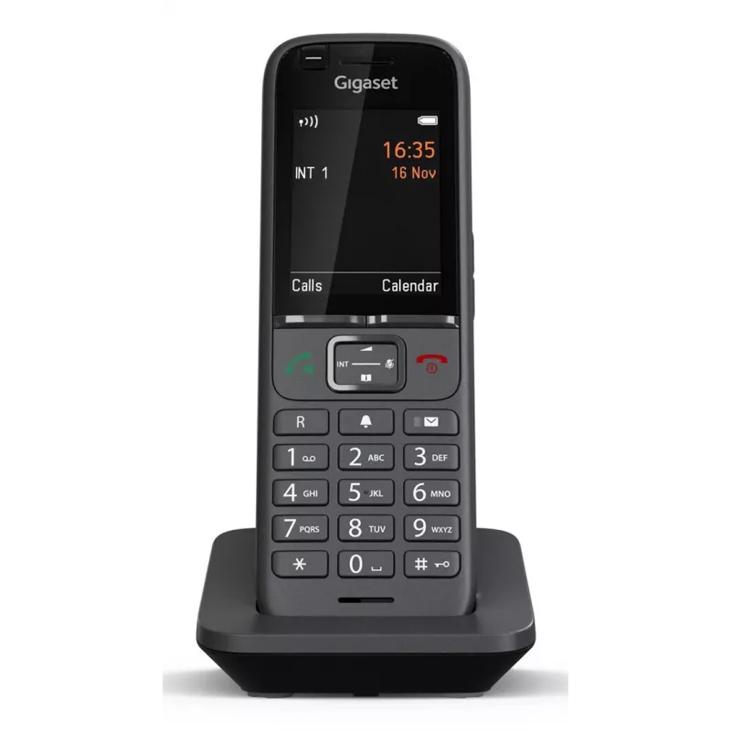 Telefone DECT Gigaset N530 IP PRO + S700H PRO com identificação de chamadas antracite