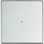 Interruptor de balancim 1 tomada alumínio prateado 6230-10-83 (2CKA006220A0033)