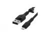 Cabo Lightning Belkin CAA008BT1MBK 1m Preto USB A para Lightning