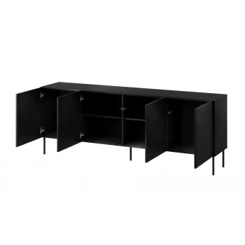 Cómoda SIENA 200x40x75 preto mate