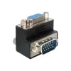 Adaptador Delock VGA macho/fêmea 90° angular (65171)