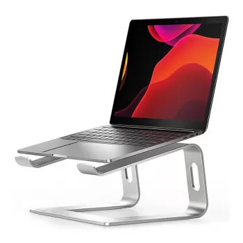 Suporte ergonómico para portátil Crong Alubench