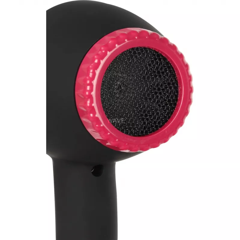 Secador de cabelo REVLON RVDR5251E 2000 W, iónico, 3 níveis de calor, 2 velocidades, Cool Shot — Preto/Rosa