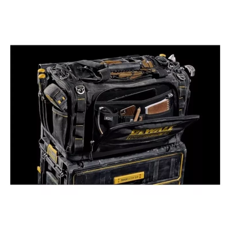 Mala de armazenamento de ferramentas DeWALT DWST83522-1 preto, amarelo em lona