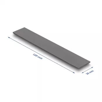 Almofada térmica DeLOCK 18469 3,2 W/m·K cinzento 20x120x1,5 mm