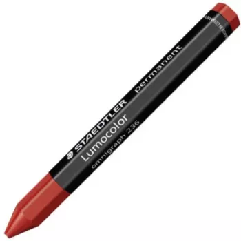 Marcador permanente Staedtler Lumocolor 236 vermelho