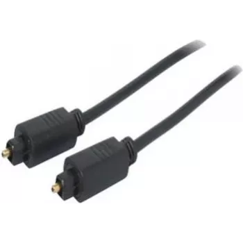 shiverpeaks 1,0 m Toslink - Toslink - TOSLINK - conector macho - TOSLINK - conector macho - Dourado - Preto (Bs69004-1.0)