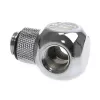 Conector para sistema de refrigeração BitsPower BP-TR-C — construção em latão, acabamento prateado