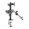 Suporte de parede para monitor SBOX LCD-LM01-2 para ecrãs 13–27 polegadas, carga máx. 12 kg, VESA 100x100