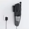 Severin HV 7963 aspirador de mão sem fios para sólidos e líquidos, 7,4 V Li-Ion, cabo de carregamento automóvel de 12 V, suporte de parede