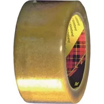 Fita de embalagem Scotch BOPP 3707T5066 50 mm x 66 m (3707T5066)