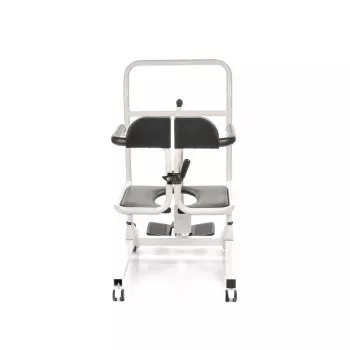 Cadeira de banho MDH BMW02 — cadeira sanitária leve e dobrável para adultos, estrutura portátil
