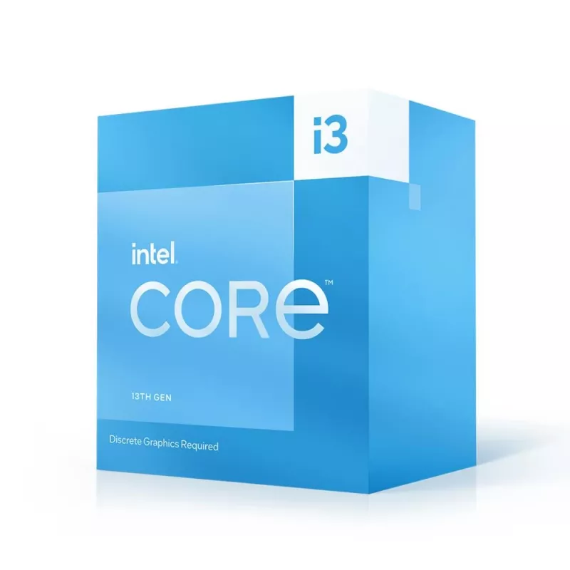 Processador Intel Core i3-13100F 4C/8T, 3,4-4,5 GHz, 12 MB, 58 W, LGA1700, BOX