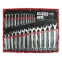 Chave de caixa plana 6-32 mm, 25 peças, Yato YT-0365