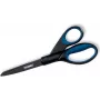 Dahle 54308-12979 Tesoura de escritório, 21 cm, preto/azul