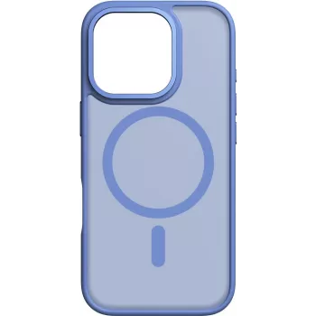 Capa White Diamonds Hybrid para Apple iPhone 16 Pro 6,3 polegadas azul translúcido