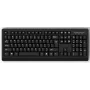 Teclado MediaRange MROS109 Office USB QWERTZ alemão preto