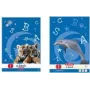 Herlitz X-Book 00215038 bloco de trabalho, A4, pautado 3, 50 folhas, 5 unid.