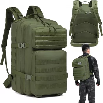 Mochila tática militar Extralink para homem grande 45L mochila de viagem MIL-1115