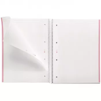 Caderno MAUL A460522 A4 80 folhas rosa