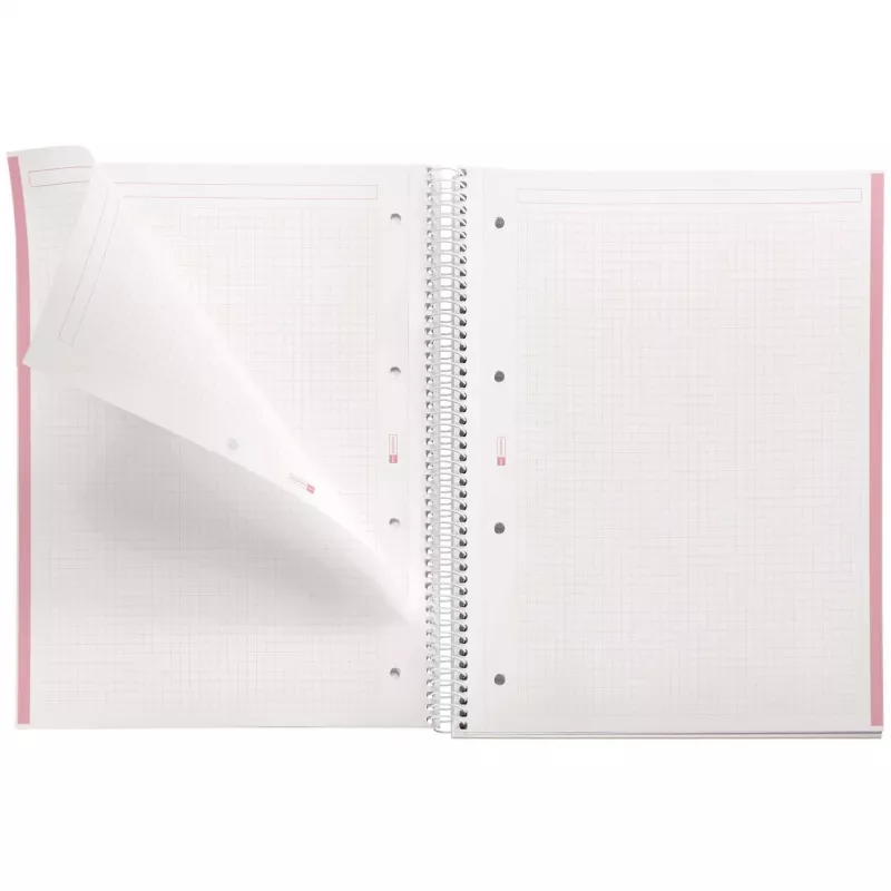 Caderno MAUL A460522 A4 80 folhas rosa