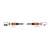 Cabo HDMI DeLOCK 85729 2 m HDMI Type-A Standard preto dourado