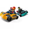 Brinquedo de construção LEGO 60400 City Karts com pilotos – conjunto de brincar com minifiguras e veículos