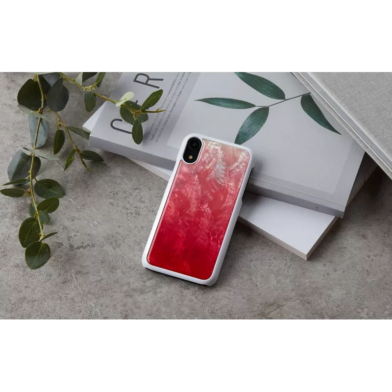 Capa para smartphone iKins para iPhone XR – pink lake e branco