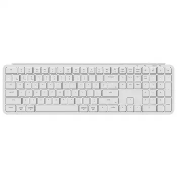 Teclado Keychron B6P-K8 Full-size USB RF Wireless Bluetooth marfim