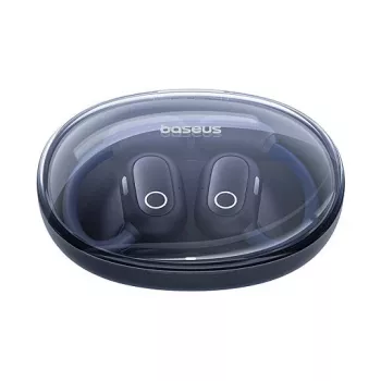 Baseus Eli Sport 1 Open-Ear TWS Cosmic preto cabo USB