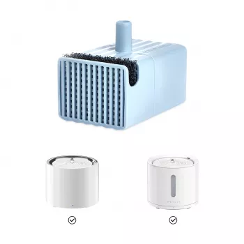 Bomba de água PETKIT P4113 UVC azul – bomba de água sem fios PETKIT com esterilização UVC