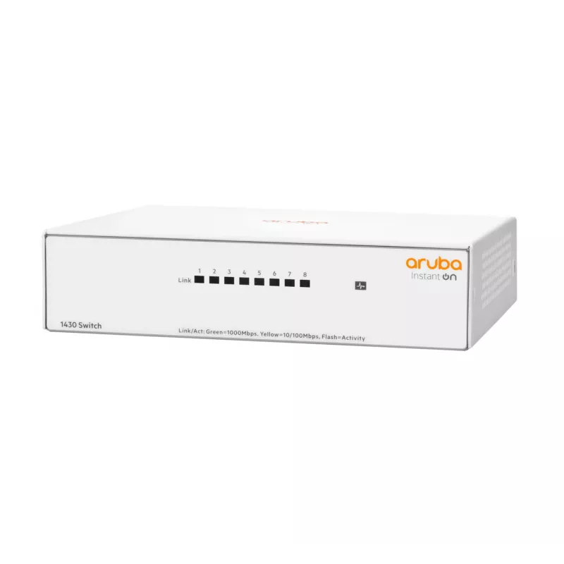Switch não gerido Aruba Instant On 1430 8G L2 Gigabit Ethernet 8 portas
