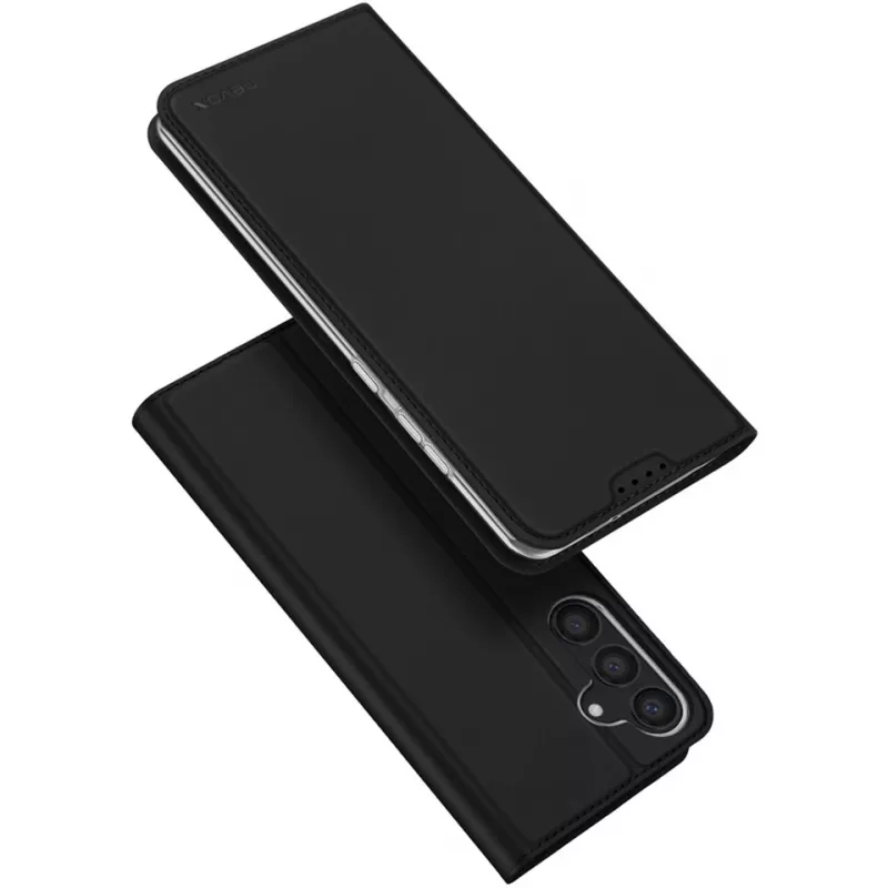 Nevox Vario Series - Capa tipo livro para Samsung Galaxy S25, preta