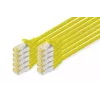 Cabo de rede Digitus DK-1644-A-020-Y-10 amarelo