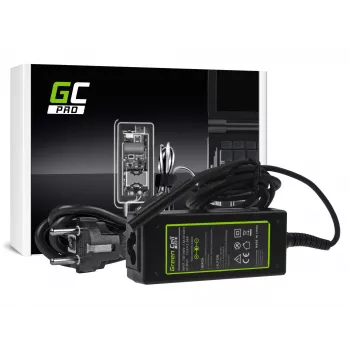 Fonte de alimentação Green Cell AD63P 36W 12V 2,58A carregador de portátil para interior, preto