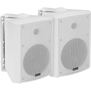 Conjunto de altifalantes ativos Omnitronic ALP-6A woofer de 6,5 polegadas 100 W – altifalantes PA ativos