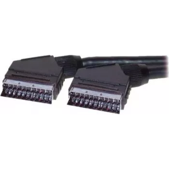 Cabo de vídeo SCART ShiverPeaks 96010 — ficha tipo U, cabo SCART para SCART individual