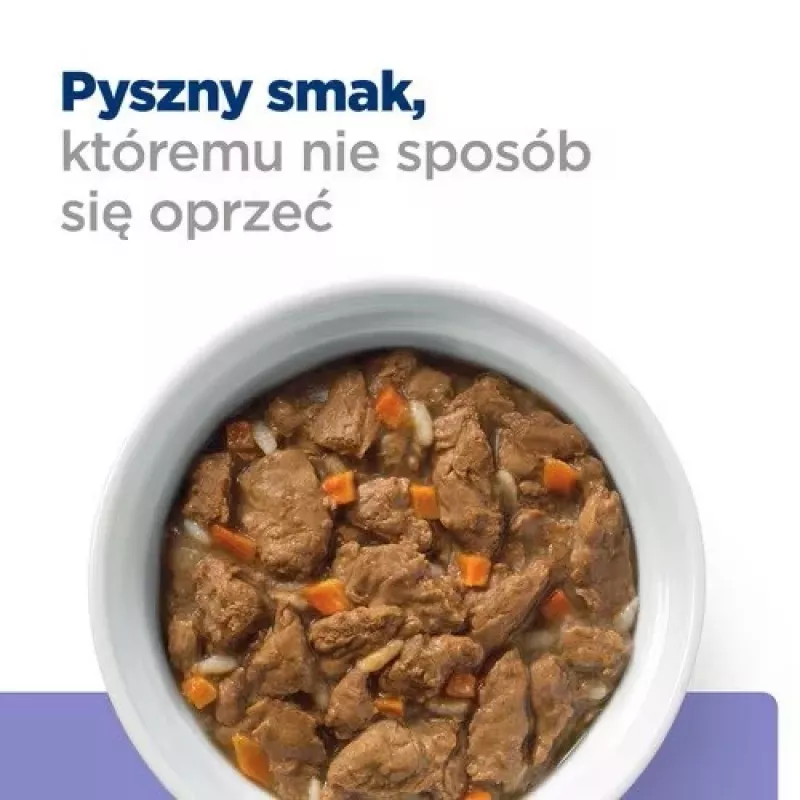 HILL'S Prescription Diet i/d Low Fat guisado com frango e legumes - Alimento húmido para cães - 354 g