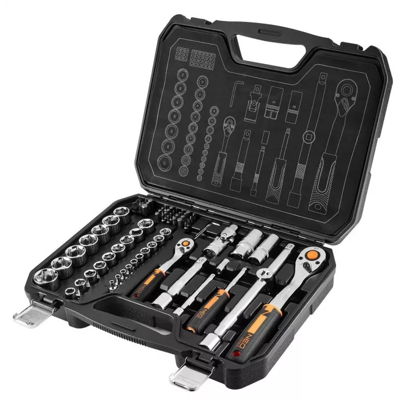 NEO tools 10-054 conjunto de chaves de caixa/catraca