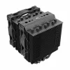 Refrigerador a ar Akasa SOHO H7 12 cm preto 500-2000 rpm rolamento cerâmico