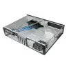 SilverStone MILO ML03 - Desktop - Micro-ATX - sem fonte de alimentação (ATX / PS/2) - preto - USB/Áudio (SST-ML03B-R)